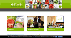Desktop Screenshot of eatwell.ie
